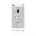 Capac Protectie Spate Bling My Thing pentru iPhone 5 5s SE Colectia Milky Way Angel Mix - Transparent