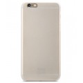 Capac Protectie Spate Melkco de 0.4mm pentru iPhone 6 6s Colectia Air PP - Transparent