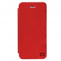 Husa Book Promate din Piele pentru iPhone 6 6s Colectia Slant - Rosu