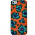 Capac Protectie Spate Kenzo pentru iPhone 6 6s Colectia Leopard - Portocaliu