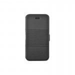 Book Jean Paul Gaultier Piele Pentru iPhone 5/5S Jean Paul Gaultier Colectia Can Logo - Negru