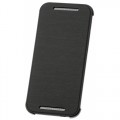 Husa Book HTC pentru HTC One M8 Mini - Gri cu Negru