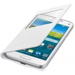 Book S-View Samsung Pentru Galaxy S5 Mini G800 - Alb