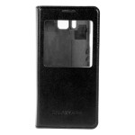 Book S-view Mobiama Pentru Samsung Galaxy Alpha - Negru