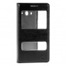 Book Two S-view Mobiama Pentru Samsung Galaxy Core 2 - Negru