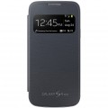 Husa Book S-View Samsung pentru Samsung Galaxy S4 Mini - Negru