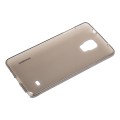 Capac Protectie Spate Mobiama TPU cu Folie de Protectie Inclusa pentru Samsung Galaxy Note 4 - Gri