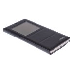 Book S-view Cellara Din Piele Pentru Samsung Galaxy Note 4 - Negru