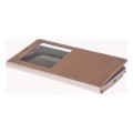 Husa Book S-View Cellara din Piele pentru Samsung Galaxy Note 4 - Auriu