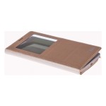 Book S-view Cellara Din Piele Pentru Samsung Galaxy Note 4 - Auriu
