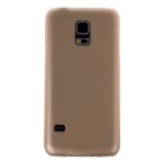 Capac Protectie Spate Cellara Cu Folie Protectie Ecran Inclusa Pentru Samsung Galaxy S5 Mini - Auriu