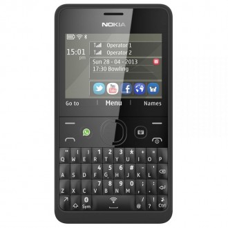 Nokia 210 asha black vdf
