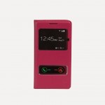 Book S-view Mobiama Pentru Samsung Galaxy Core 2 Colectia Ws - Roz