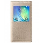 Book S-view Samsung Pentru Samsung Galaxy A5 - Auriu
