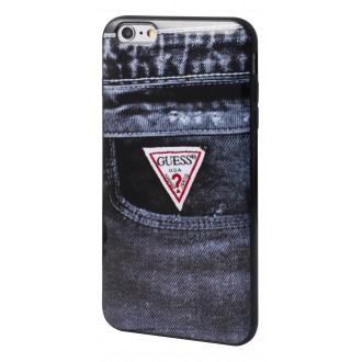 Capac Protectie Spate Guess Pentru Iphone 6 4.7 Inch Imprimeu Denim