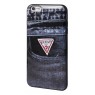 Capac Protectie Spate Guess Pentru Iphone 6 4.7 Inch Imprimeu Denim