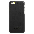 Capac Protectie Spate Guess pentru iPhone 6 6s Colectia Clark For Men - Negru