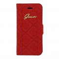 Husa Book Guess pentru iPhone 5 5s SE Colectia Scarlett - Rosu