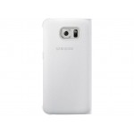 Husa Book S-View Samsung Pentru Samsung Galaxy S6 - Alb