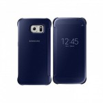 Book Clear View Samsung Pentru Samsung Galaxy S6 - Bleumarin