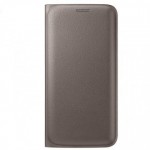 Book Samsung Pentru Samsung Galaxy S6 Edge - Auriu