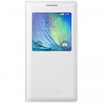 Book S-view Samsung Pentru Samsung Galaxy A7 - Alb
