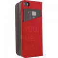 Husa Book Mini pentru iPhone 6 6s Colectia You Me Mini - Rosu
