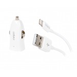 Incarcator Auto Cellara 2.1a Cu Cablu Detasabil Pentru Iphone 5/6