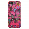 Capac Protectie Spate Christian Lacroix pentru iPhone 6 6s Colectia Butterfly - Roz