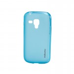 Capac Protectie Spate Mobiama Tpu Pentru Samsung Galaxy Trend Plus - Bleu Cu Folie De Protectie Inclusa 