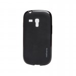 Capac Protectie Spate Mobiama Tpu Pentru Samsung Galaxy S3 Mini - Negru Cu Folie De Protectie Inclusa 