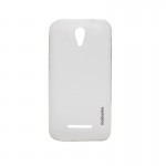 Capac Protectie Spate Mobiama Tpu Pentru Vodafone 985 Smart 4 Power - Alb Cu Folie De Protectie Inclusa 