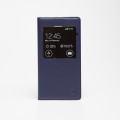 Husa Book S-View Mobiama pentru Samsung Galaxy S5 Colectia WS - Albastru
