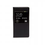 Book S-view Mobiama Pentru Samsung Core Prime - Negru