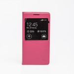 Book S-view Mobiama Pentru Samsung Core Prime - Roz