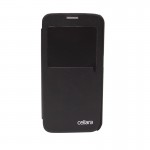 Book S-view Cellara Pentru Samsung Galaxy S6 - Negru