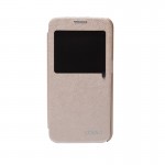Book S-view Cellara Pentru Samsung Galaxy S6 - Auriu