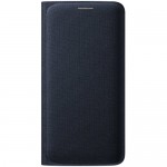 Book Samsung Textil Pentru Samsung Galaxy S6 Edge - Bleumarin
