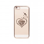 Capac Protectie Spate Cellara Colectia "inima" Pentru Iphone 5/5s