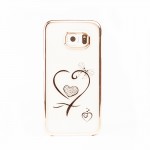 Capac Protectie Spate Cellara Colectia "inima" Pentru Samsung S6 Edge