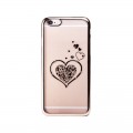 Capac Protectie Spate Cellara Colectia Inima pentru iPhone 6 6s