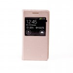 Book S-view Mobiama Pentru Samsung Galaxy J1 - Auriu