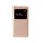 Book S-view Mobiama Pentru Samsung Galaxy S4 Mini - Auriu