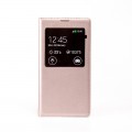 Husa Book S-View Mobiama pentru Samsung Galaxy S5 - Auriu