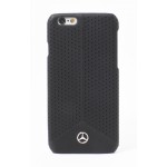 Capac Protectie Spate Mercedes Din Piele Pentru Iphone 6 4.7 Colectia Pure Line - Negru