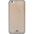 Capac Protectie Spate White Diamonds pentru iPhone 6 6s Colectia Heartbeat - Crem