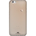 Capac Protectie Spate White Diamonds Pentru Iphone 6 Colectia Heartbeat - Crem