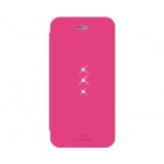 Book White Diamonds Pentru Iphone 6 Colectia Crystal - Roz