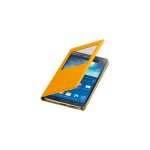 Book Portocaliu S-View Samsung pentru Galaxy Note 3