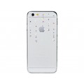 Capac Protectie Spate Bling My Thing pentru iPhone 6 6s Colectia Wish Cotton Candy - Transparent